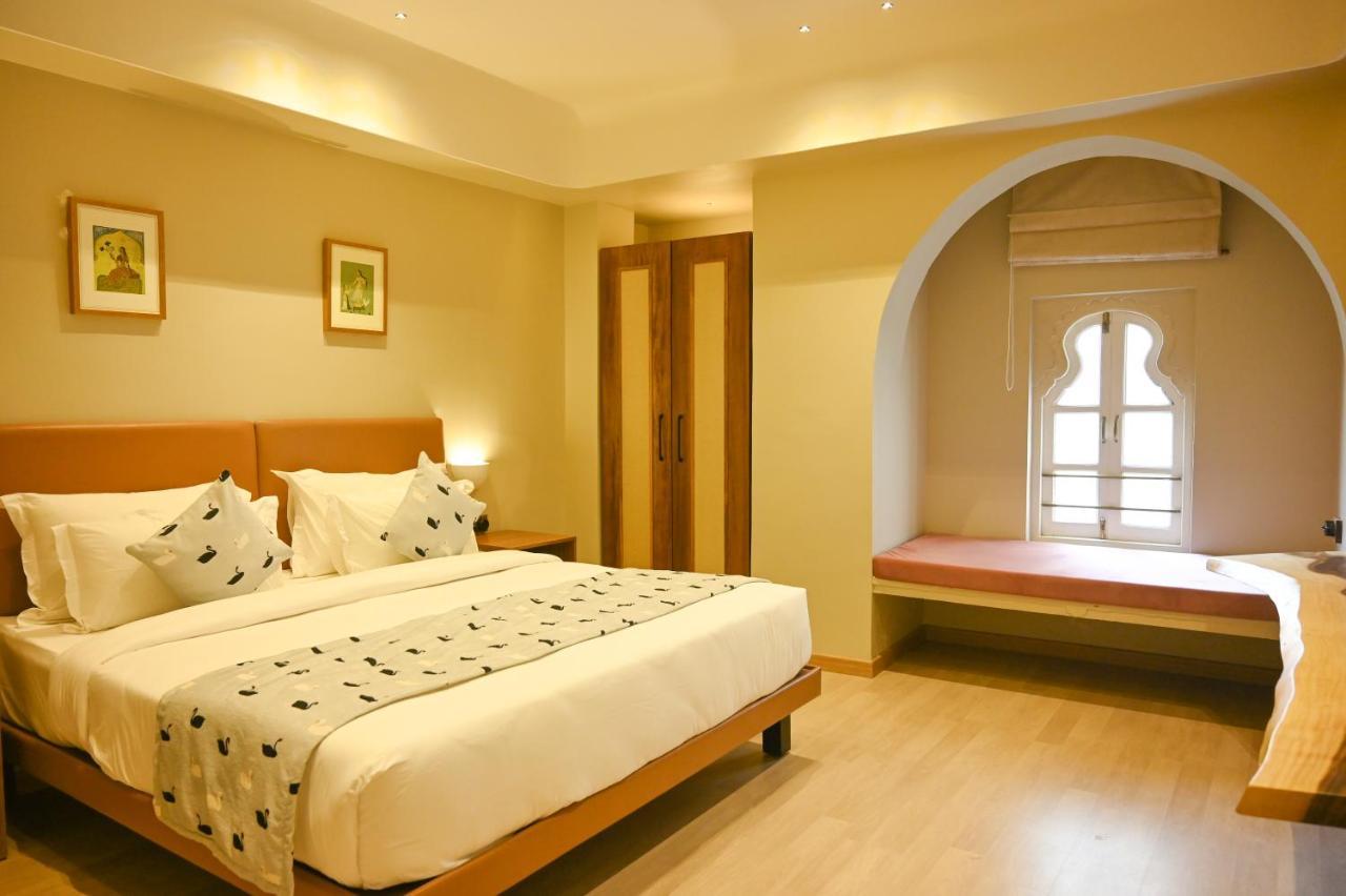 Hotel The Red Pier By Downtown Udaipur Exterior foto