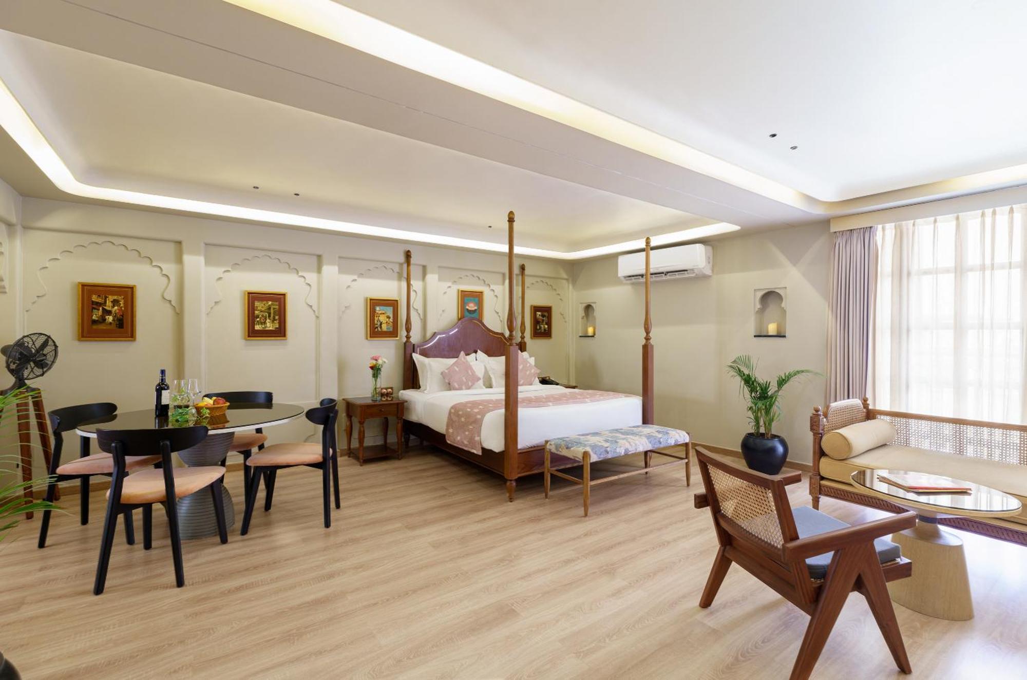 Hotel The Red Pier By Downtown Udaipur Exterior foto